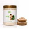 Ashwagandha 250 GM jar with wooden bowl of powder - Eco Foods