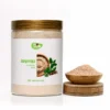 Ashwagandha 500 GM jar with wooden bowl of powder - Eco Foods