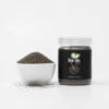 Premium Chia Seed 250 G jar with bowl of seeds - Eco Foods
