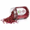 Rose Tea jar tipped over with petals spilling - Eco Foods